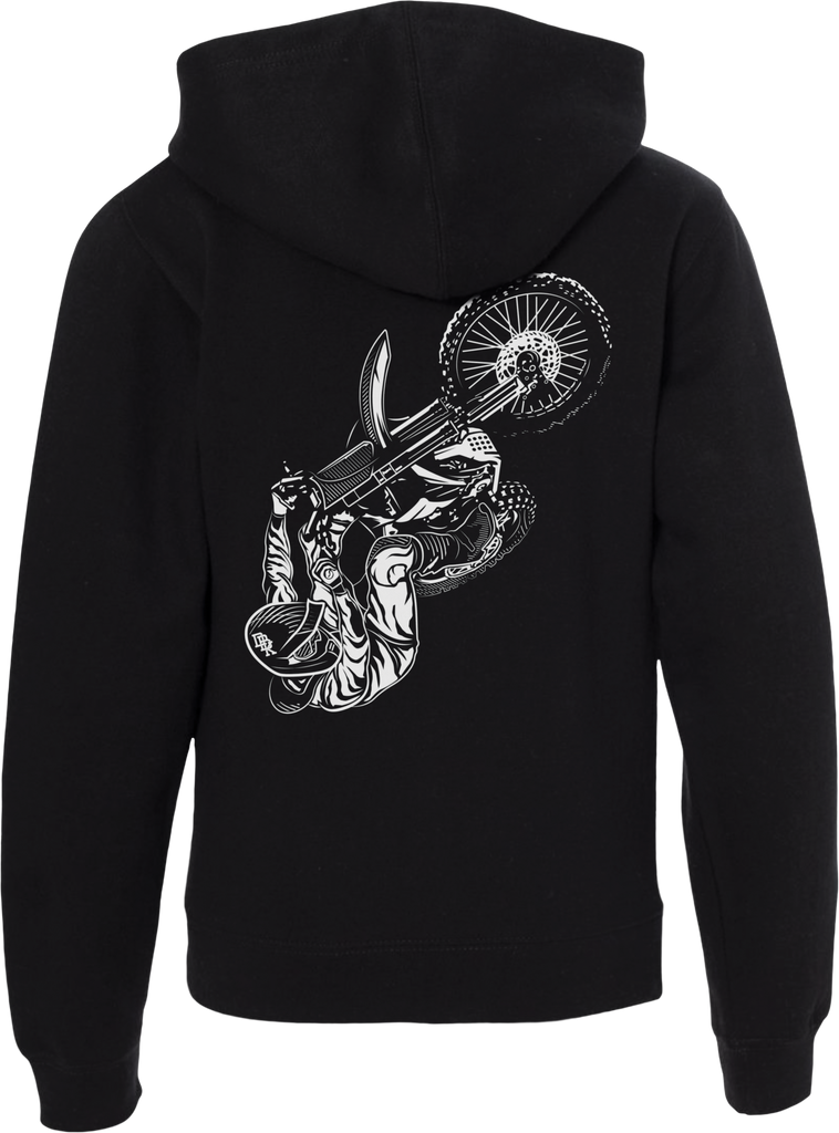 Youth Fly Dbk Wheelie Hoodie Black Yx