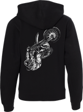 Load image into Gallery viewer, Youth Fly Dbk Wheelie Hoodie Black Ys