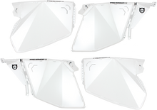 Load image into Gallery viewer, Traditional Half Doors Matte White Pearl Pol