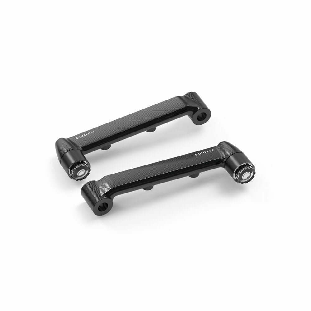 Turn Signal Light Unit W/Mount Front Black Pr Duc
