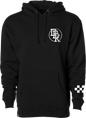 Hot Rod Hoodie Black Lg