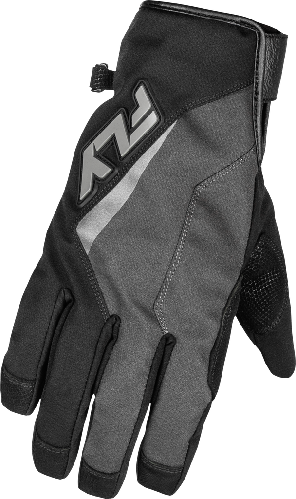 Title Long Gloves Grey/Black Sm