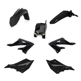 Black CYCRA 5-piece body kit including bumpers and side panels for off-road vehicles, designed for durability and style.