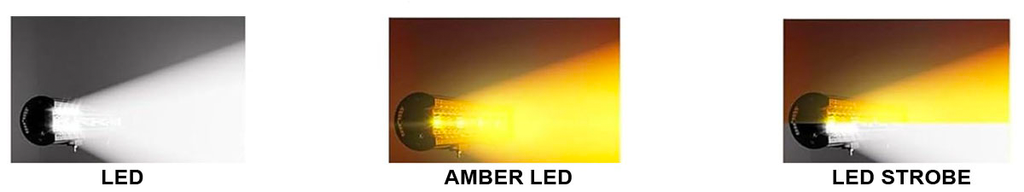 Led Driving/Spotlight 16w 3 Way Function Ea