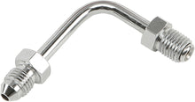 Load image into Gallery viewer, Jic To  3 Tube Adapter 90 Degree Short Stainless 3/8"