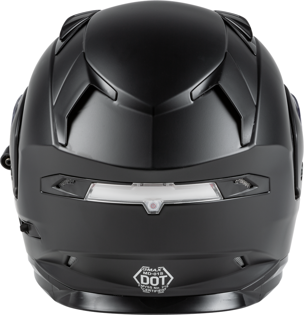 Md 01s Modular Snow Helmet W/Electric Shield Matte Blk Xs