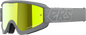 Flat Out Mirror Goggle Grey Gold Mirror