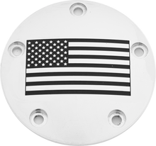 Load image into Gallery viewer, Tc Timer Cover American Flag Chrome