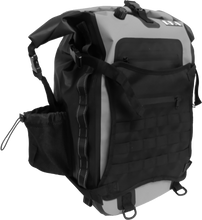 Load image into Gallery viewer, Rugged Motorcycle Tail Bag / Backpack 30l Black/Grey