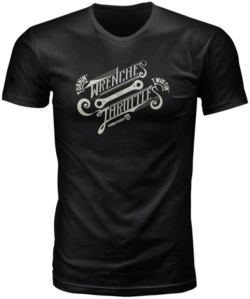 Throttle Tee Black Xl