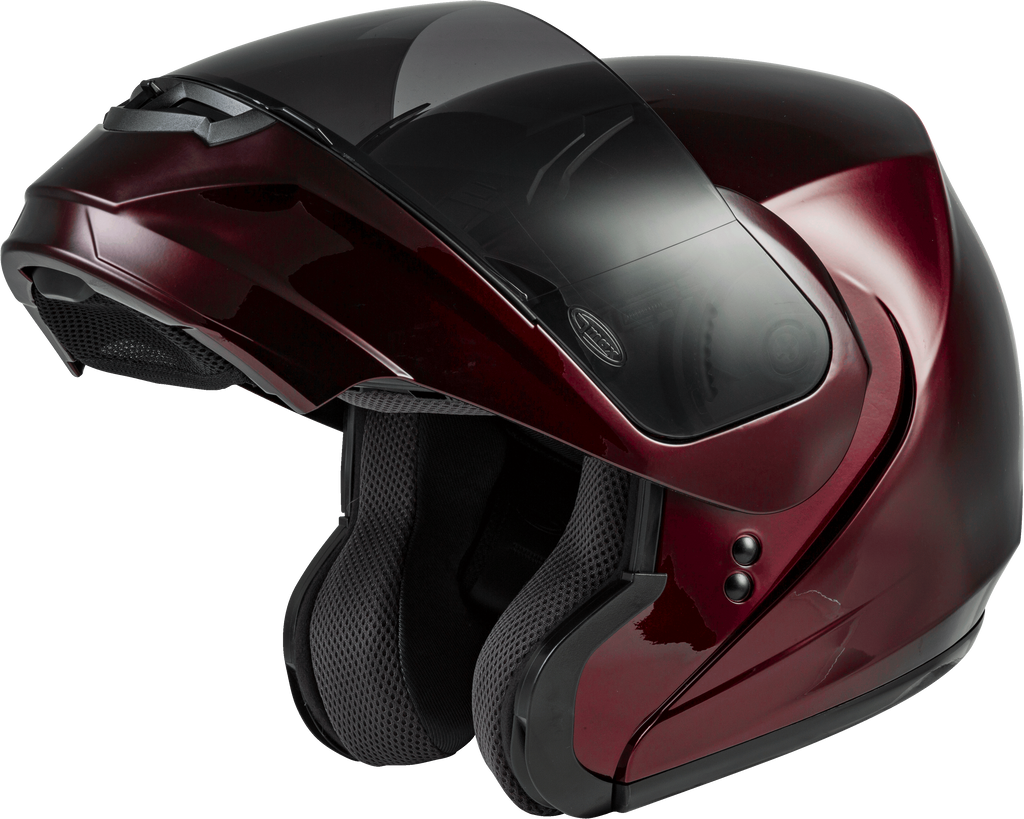 Md 04 Modular Helmet Wine Red Md