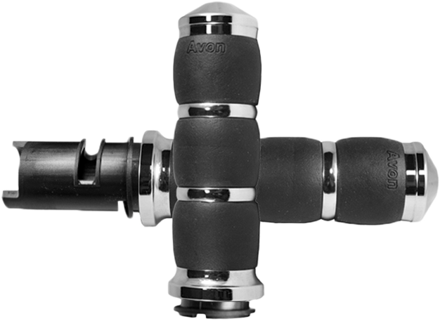 Velvet Air Chrome Twist Grip