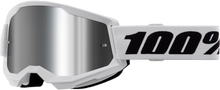 Load image into Gallery viewer, Strata 2 Goggle White Mirror Silver Lens