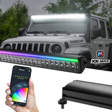Load image into Gallery viewer, Xkmax 40" Light Bar Dual Mode With Rgbw Strip App Control