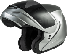 Load image into Gallery viewer, Md 04 Modular Helmet Metallic Silver Xs