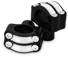Load image into Gallery viewer, Reaper 1 1/2" Risers 1.25" Bar Set   Black Machined