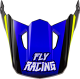 Fly Racing Youth Kinetic Scorched Helmet Visor Blue/Grey/Hi-Vis Ys-Yl 73-8674