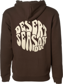 Brown Desert Season Youth Hoodie by DBK, featuring a comfortable fit and casual style for young wearers.