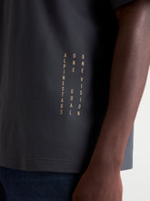 Load image into Gallery viewer, Chalk Oversized Ss Csf Tee Charcoal Xl