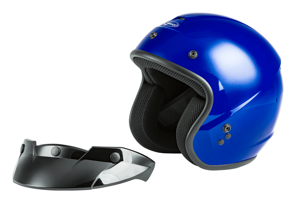 Youth Of 2y Open Face Helmet Blue Ym