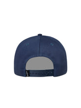 Load image into Gallery viewer, Label Snapback Hat Navy