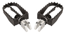 Load image into Gallery viewer, Mx Style M8 Rider Footpegs Black