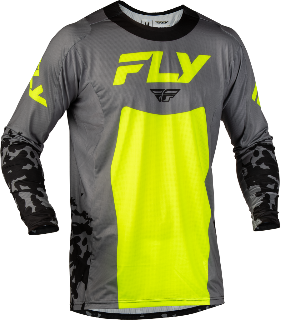 Lite Flake Jersey Grey/Hi Vis/Black Xl