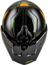 Load image into Gallery viewer, Md 74s Spectre Snow Helmet W/ Elec Shield Black/Green Sm