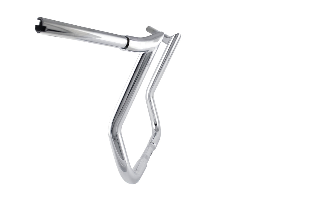 8" Monkey Bagger Bars Chrome `86 23 Flh/Flt