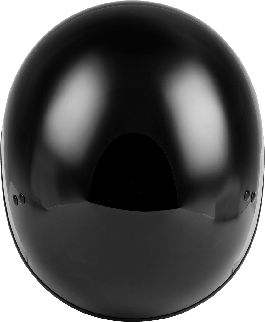 Hh 45 Half Helmet Naked Black Sm