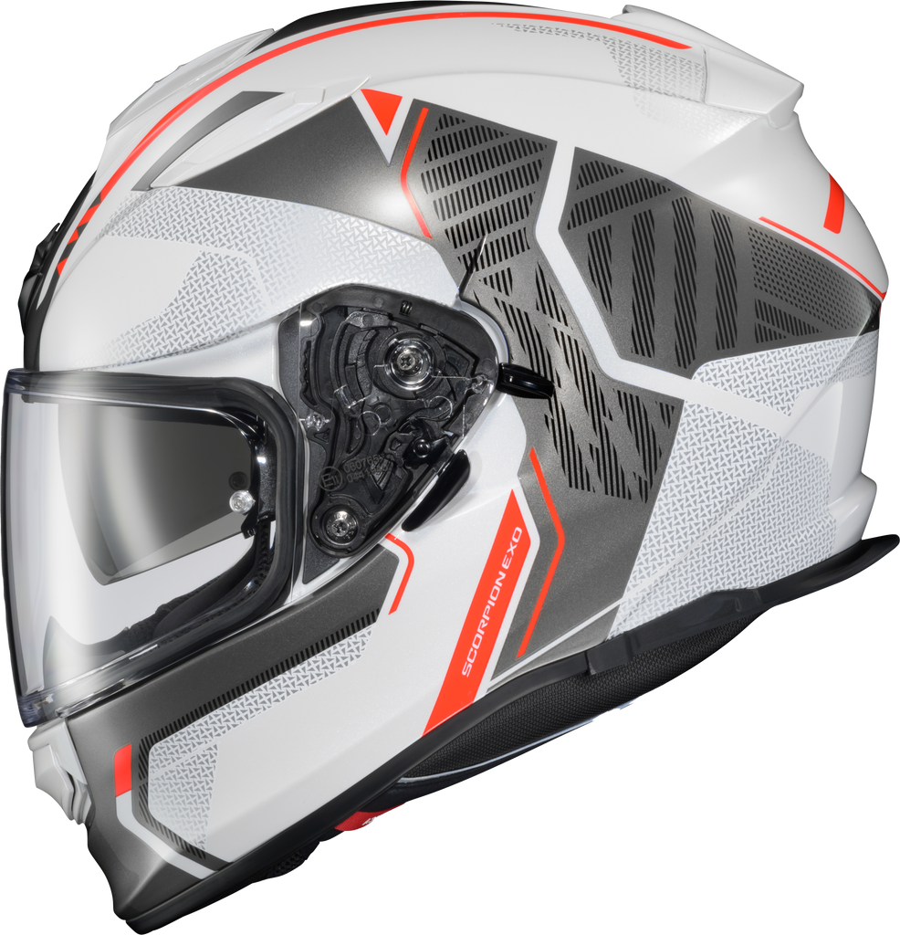 Ryzer Full Face Helmet Switch White/Grey 2x