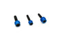 Chacho's Bolt Kit Blue M8 Eng Trans Prim Blk