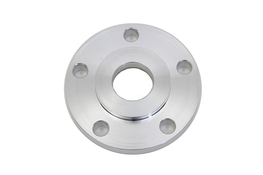 Rear Pulley Brake Disc Spacer Polished 1/2 inch Thickness