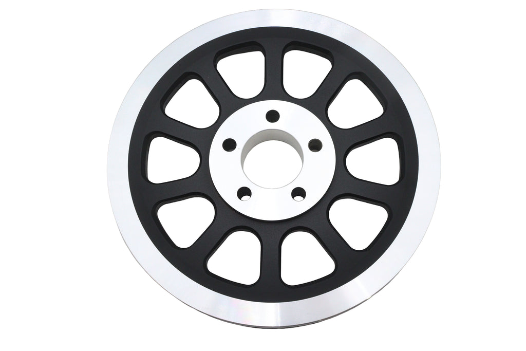Black Rear Belt Pulley 66 Tooth