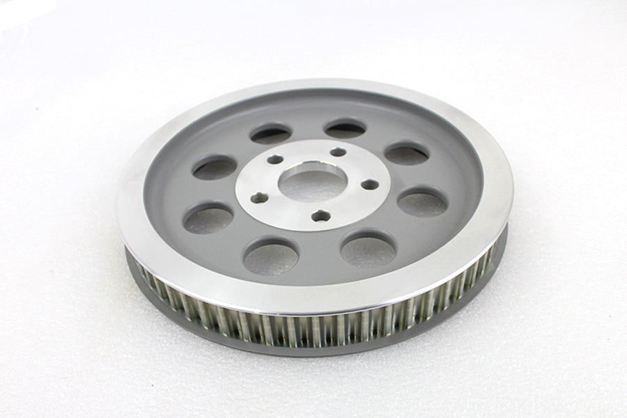 Silver Rear Belt Pulley 61 Tooth