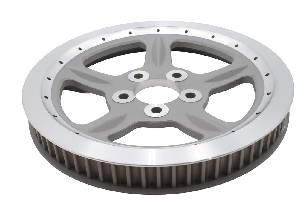 Silver Rear Belt Pulley 68 Tooth