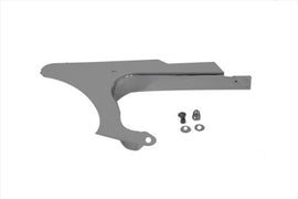 Chrome rear belt guard lower for chassis by York, showing the shiny chrome finish and mounting points on a vehicle chassis.
