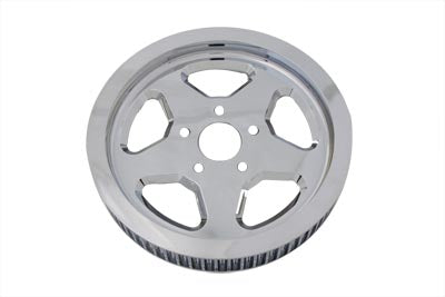 Rear Drive Pulley 65 Tooth Chrome