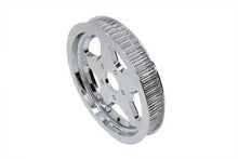 Load image into Gallery viewer, Rear Drive Pulley 65 Tooth Chrome