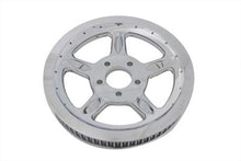 Load image into Gallery viewer, Rear Drive Pulley 68 Tooth Chrome