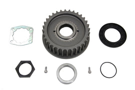 York alloy front pulley with 32 teeth for drive line applications, shown in the image.
