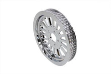 Load image into Gallery viewer, Rear Drive Pulley 65 Tooth Chrome