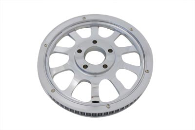 Rear Pulley 66 Tooth Chrome