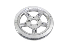 Load image into Gallery viewer, Rear Drive Pulley 68 Tooth Chrome