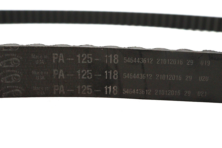 1-1/8 inch Carlisle Panther Rear Belt 125 Tooth