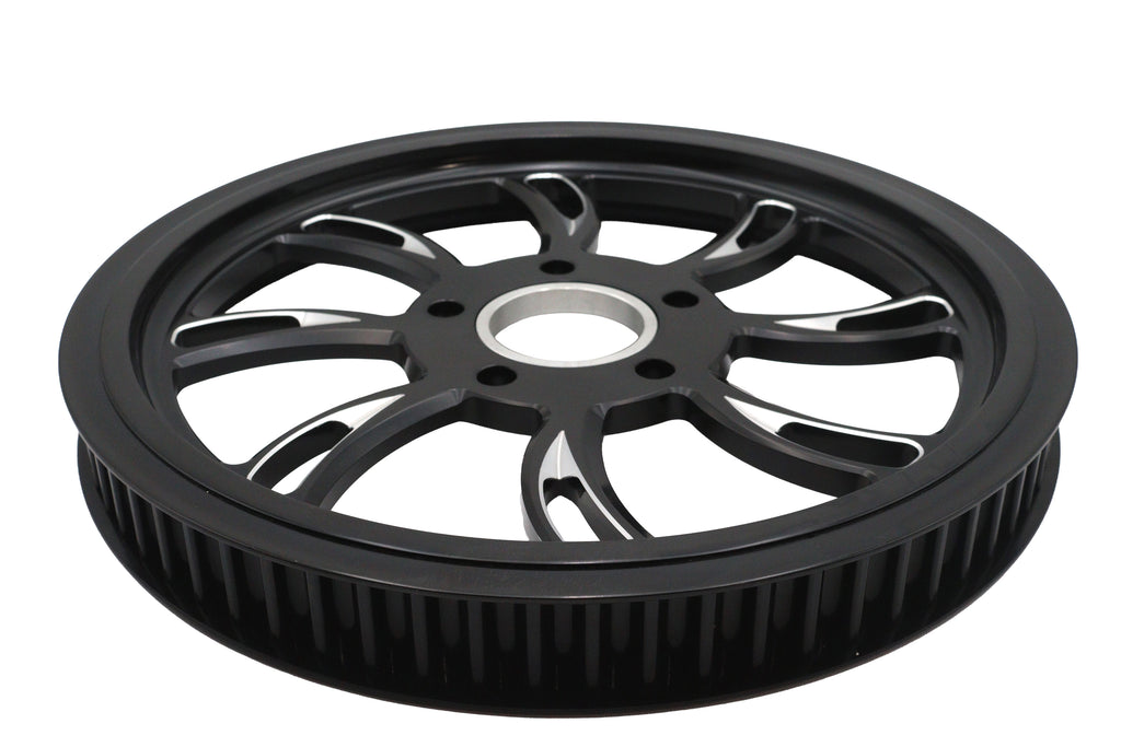 Vortex Rear Drive Pulley 65 Tooth Black Cut