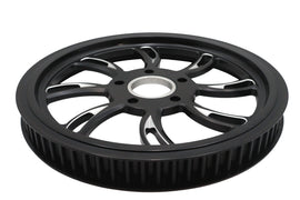 Vortex Rear Drive Pulley 65 Tooth Black Cut
