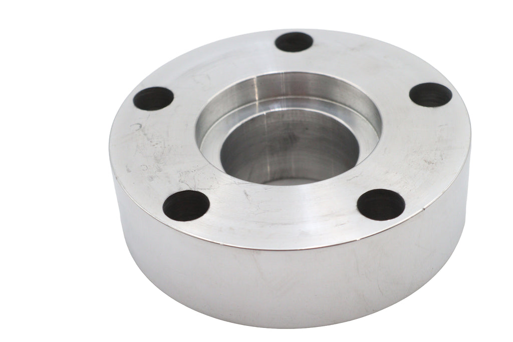 Rear Pulley Brake Disc Spacer Polished 1-7/64 inch Thickness