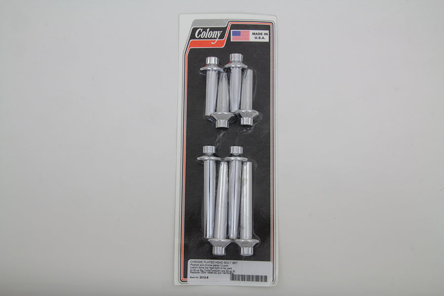 Cylinder Head Bolt Set Chrome