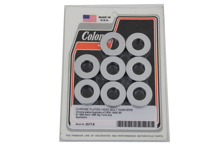 Head Bolt Washer Chrome